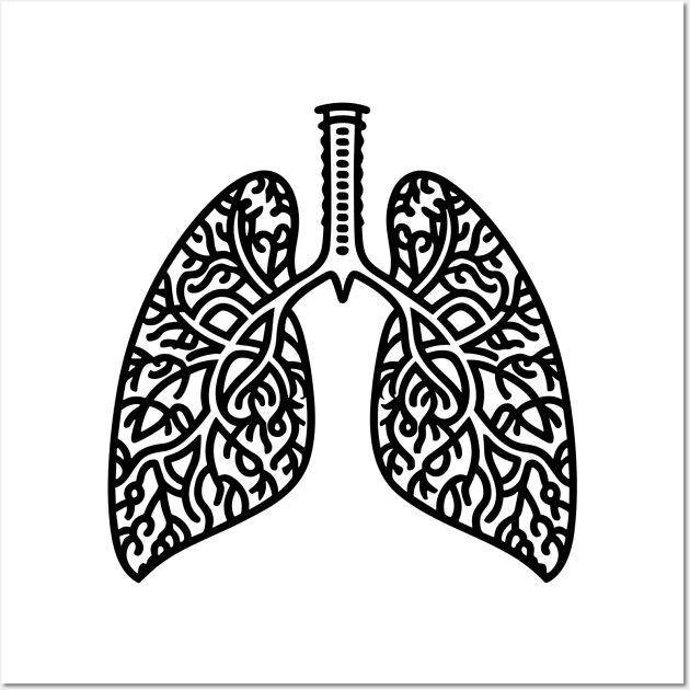 Lungs Wall Art by WildyWear